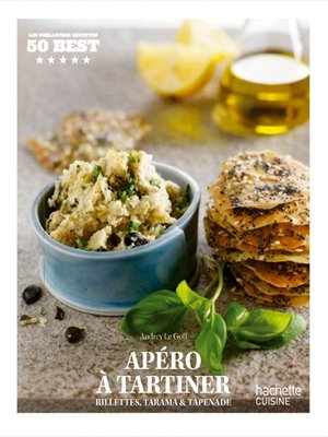 cover image of Apéro à tartiner--rillettes, tarama, tapenades